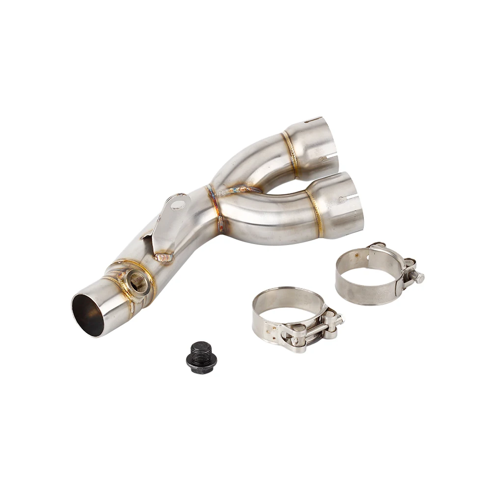 

For Yamaha YZFR6 2006 to 2023 YZF R6 YZF-R6 Escape Motorcycle Exhaust Middle Link Pipe Slip-on