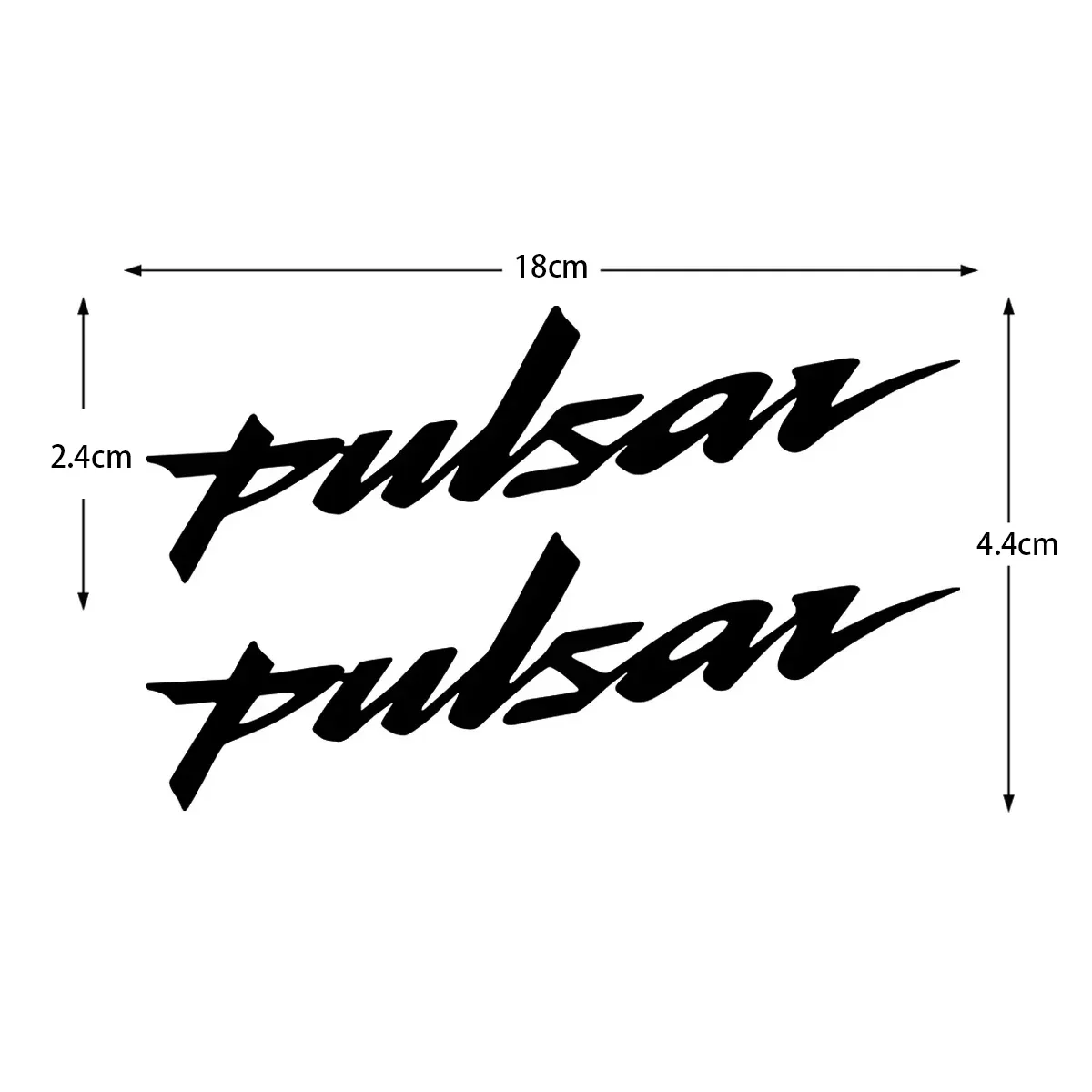 Pulsar Vinyl Stickers Multi-purpose Decals for Motorcycle Car Fuel Tank Windshield Helmet DIY Personalized Vehicle Styling Decor