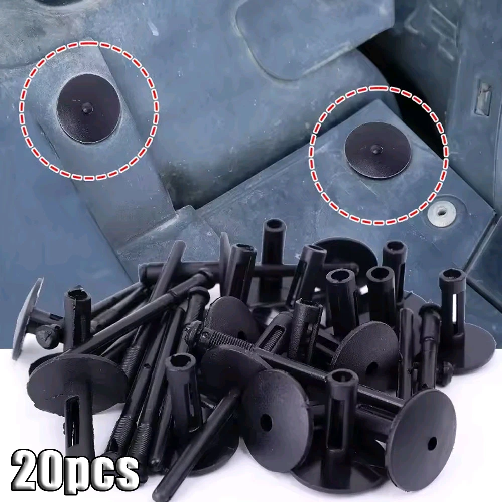 

20pcs Car Wheel Arch Rivets Fender Retainer Clips Side Skirts Mud Splash Fastener for BMW X1 E84 F48 F49 2010 - 2022 51777171004