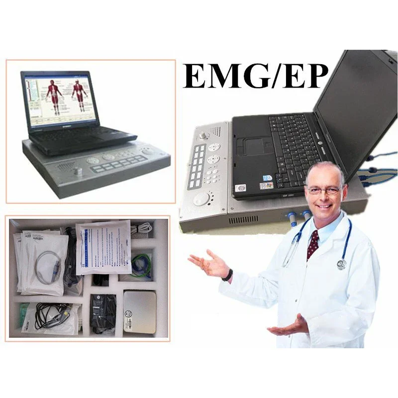 CONTEC CMS6600B EMG Machine/EP System Nerve Muscle Bioelectricity Evoked Potential BAEP Medical Equipment