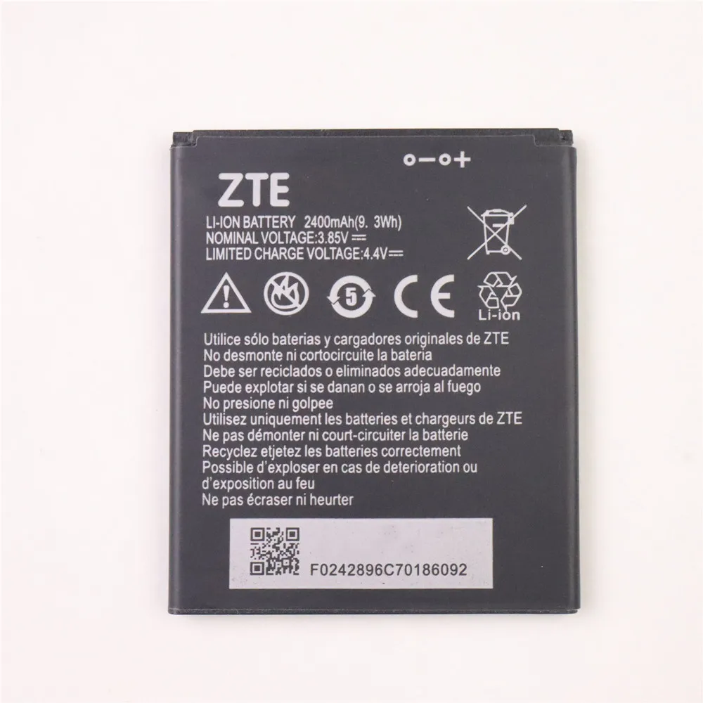 2400mAh Li3824T44P4h716043 Original Battery For ZTE Blade A520 A521 BA520 High Quality Phone Batteries Bateria Fast Deliver