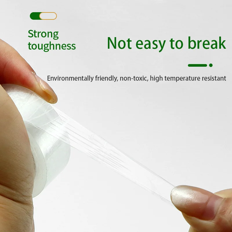 Clear Tape Refill -  Transparent Tape  Multifuntion High-viscosity Adhesive Tape for Gift Wrapping Packing and Dispenser