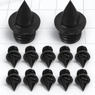 20 piezas de clavos de repuesto de acero al carbono para zapatillas de atletismo, para correr, saltar y entrenamiento de pista y campo
