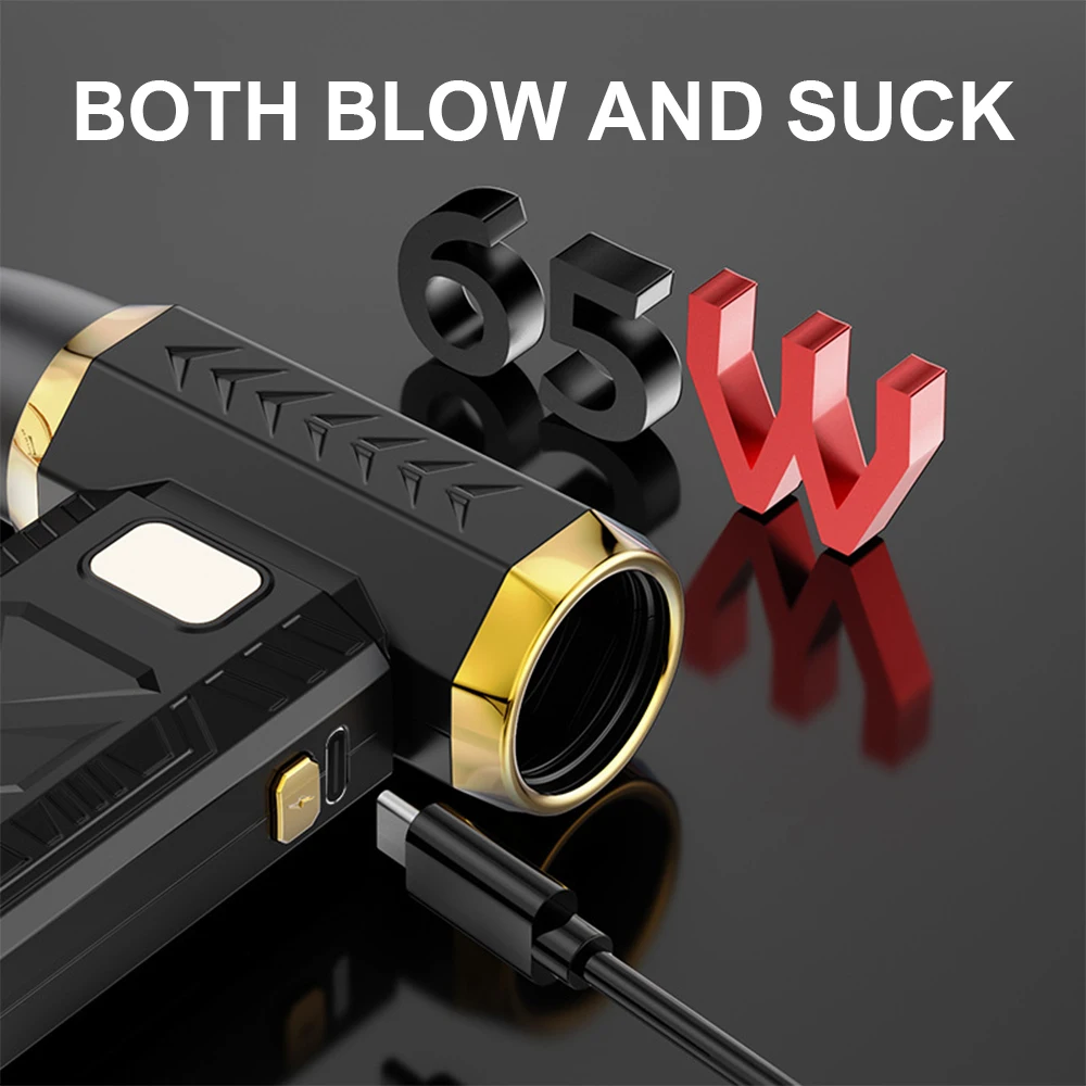 2000W High Power Leaf Blower For Makita 18/21V Brushless Violent Turbocharged 70mm Ducted Fan 1500g Thrust Industrial Air Blower