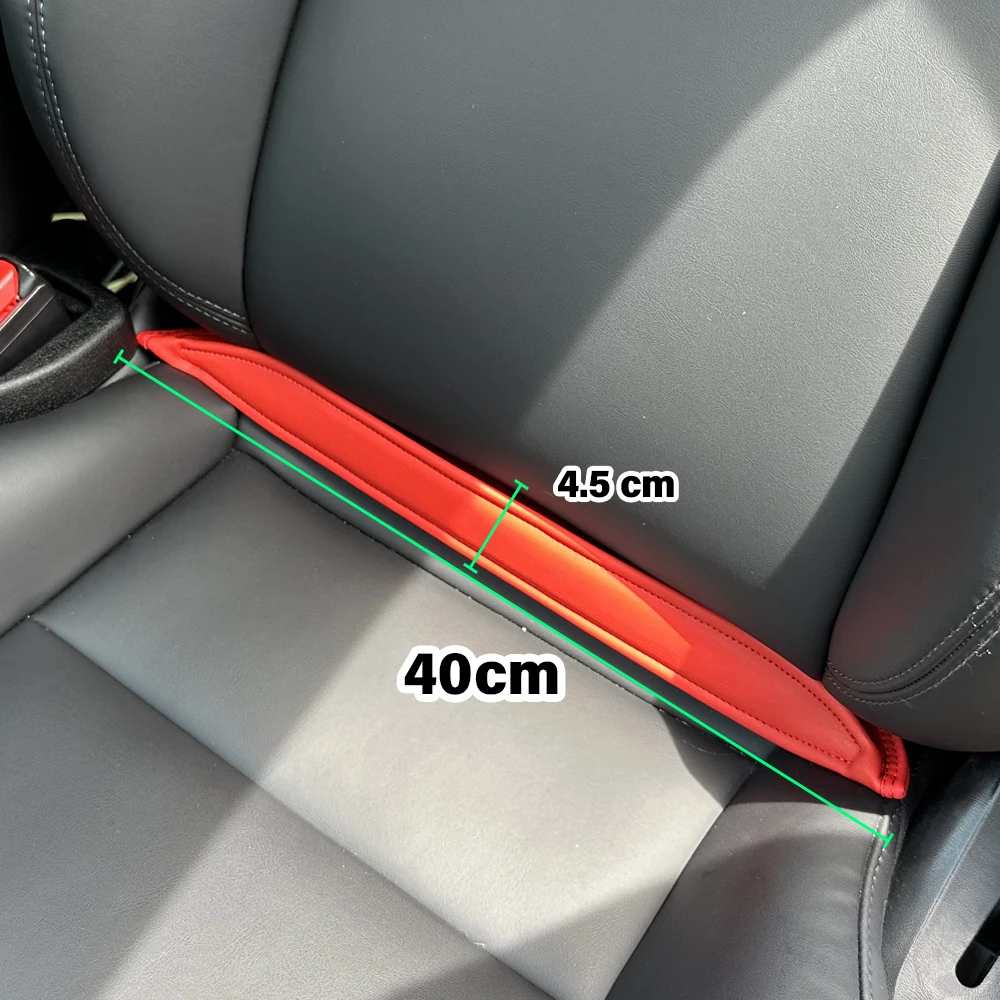 Universal Leather Car Seat Gap Filler Auto Gap Dustproof Protecter Vehichel Seat interior Accessories Block Items From Falling