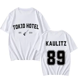 Tokyo Hotel Rock Band Print T Shirt Street Casual Summer manica corta T-Shirt multiuso per donna e uomo abbigliamento Punk Tees