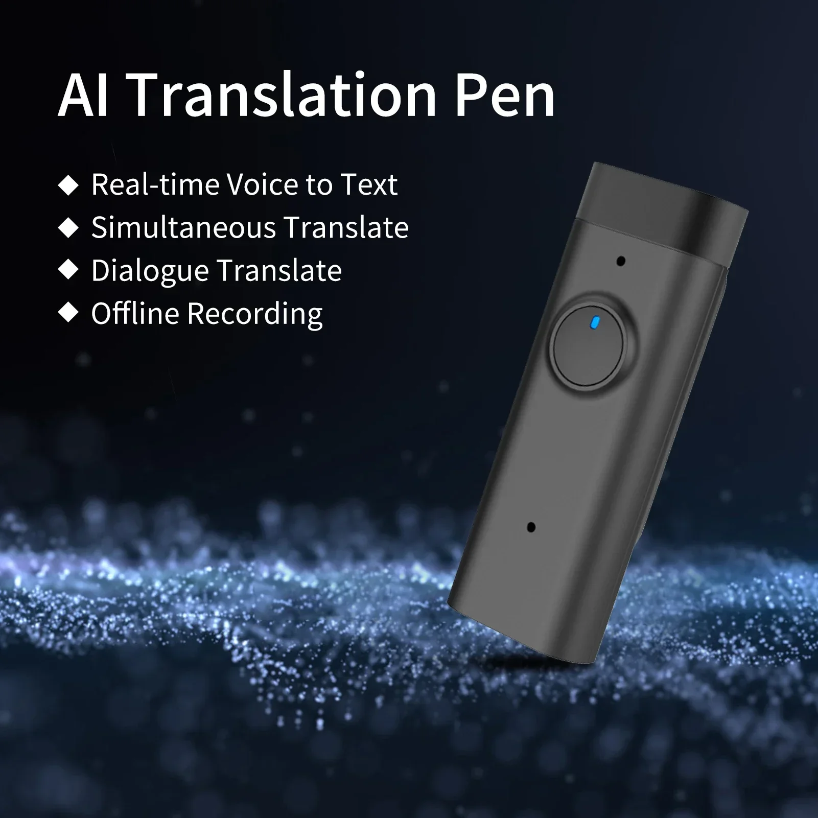 C201 Translation Pen Real-time Voice to Text Reading Translator Device Multilingual Simultaneous/Dialogue Translating