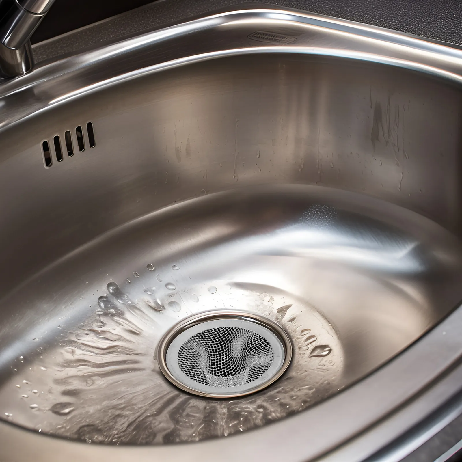 

20 шт. 7 см (2,75 дюйма) сетчатых фильтров из нержавеющей стали для слива раковины, кухонный фильтр для улавливания волос, для душа и ванны, легкая установка