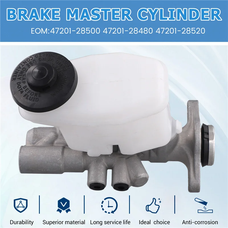 

47201-28500 Car Brake Master Cylinder For Toyota Townace Liteace 1.8 1998-2003 47201-28480 47201-28520-A54R