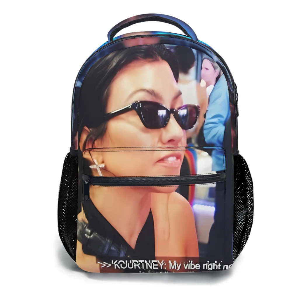 MY VIBE just now is just living life-mochila universitaria de alta resistencia al agua para mujer, bolsa de libros de viaje para ordenador portátil, 17 pulgadas