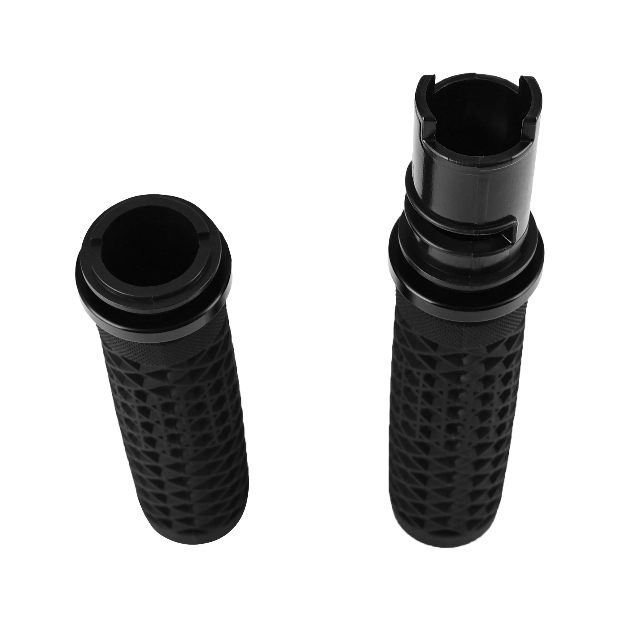Black Soft Comfort Hand Grips for Harley Touring Street Road Glide FLHXSE Softail 2024 2025 Motorcycle Accessories Compatible