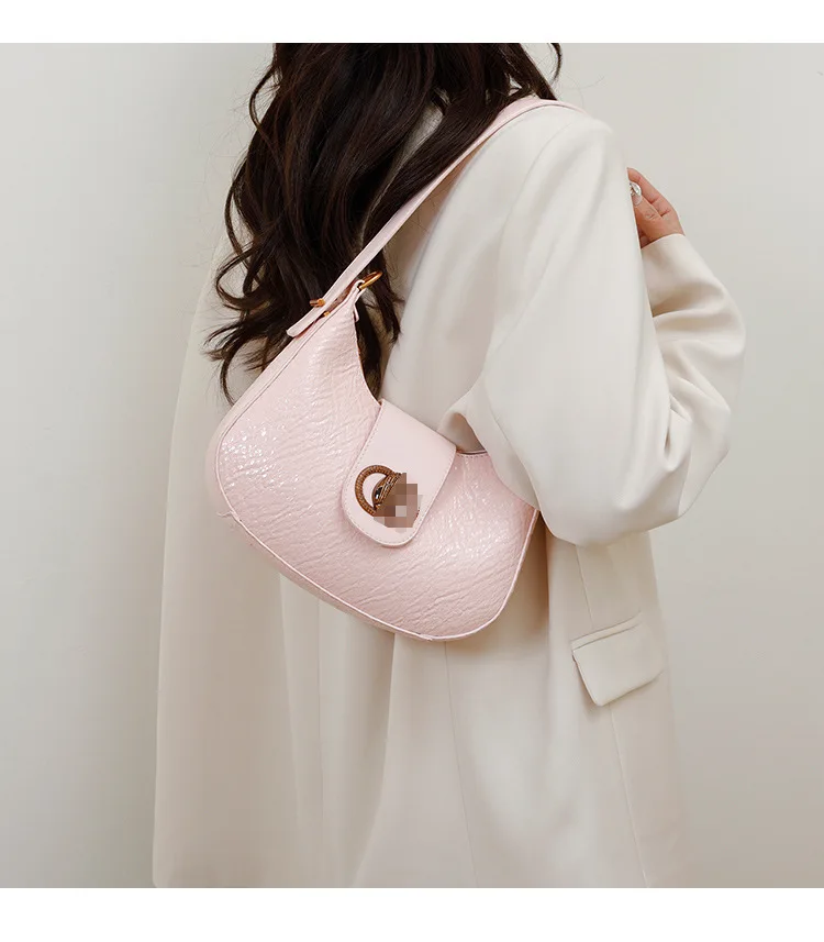 

Сумка-хобо ручной работы 2025 года, роскошная текстурированная сумка через плечо с фурнитурой Falcon, трансформируемый слинг для подмышек для женщин