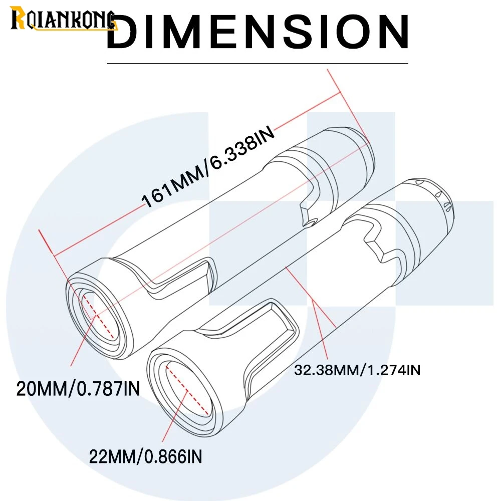 FOR HONDA ADV150 ADV 150 2019-2022 2023 2024 2025 7/8" 22MM Motorcycle Accessories Handlebar Grip handle bar Handlebar Grips