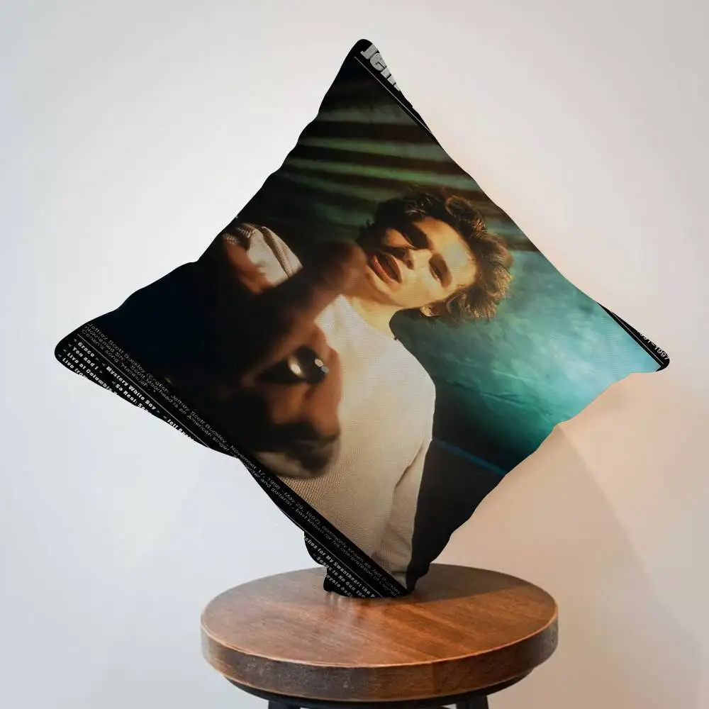 جيف باكلي المغني المخدة تون هدية غطاء الوسادة غرفة نوم المنزل أريكة كرسي مقعد ديكور كيس وسادة