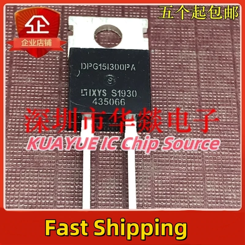 

10PCS-30PCS/ DPG15I300PA TO-220-2 300V 15A Fast Shipping Quality Guarantee