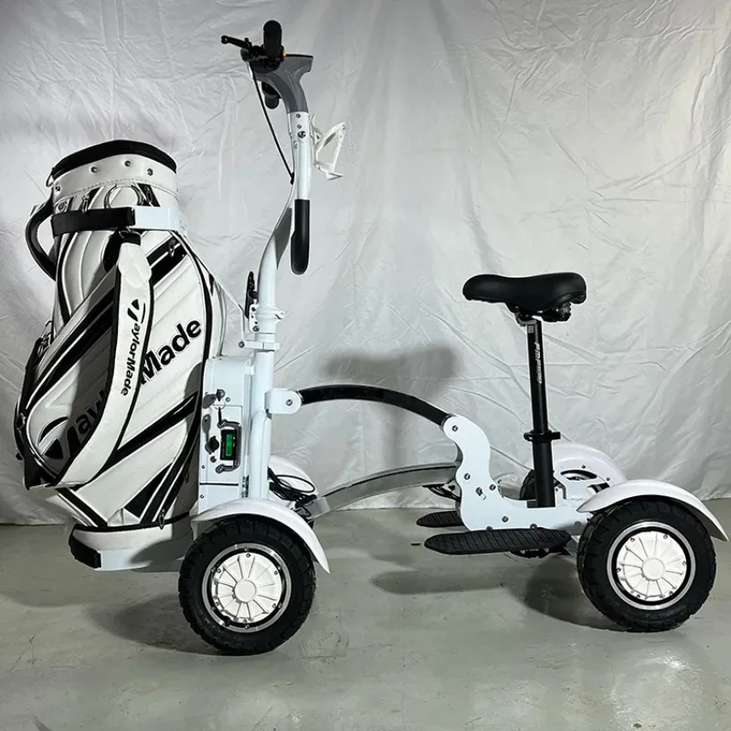 Four Wheels 48v 20ah Foldable 2400w Mini E Cart Golf Electric Scooter