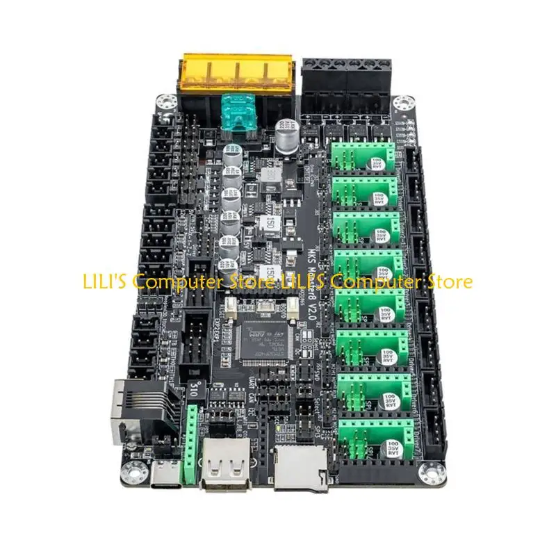 

A52B MKS MONSTR8 V2 Материнская плата 32 -битная плата управления Принтер 8 управляющая карта оси