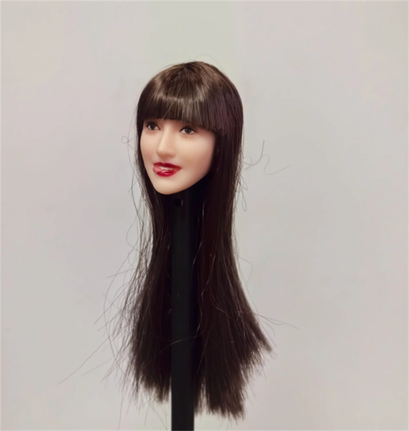 

1/6 весы, скульптура головы, солдат Юа, бледная голова, скульптура Азиатской певицы, милое выражение для 12-дюймовой фигурки Phicen Tbleague, игрушки