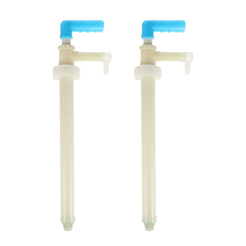 

2pcs Manual Oil Pump Plastic Fuel Transfer Liquid Extractor Hand Pump Water Durable Efficient Multifunction Sucker