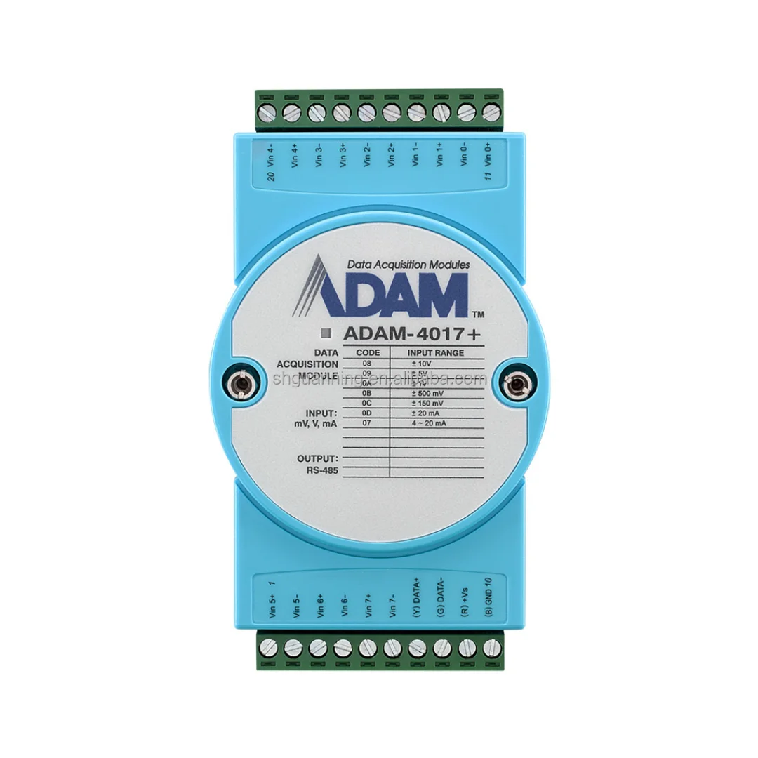 Módulo termopar Advantech ADAM-4017 +-F novo 100% original