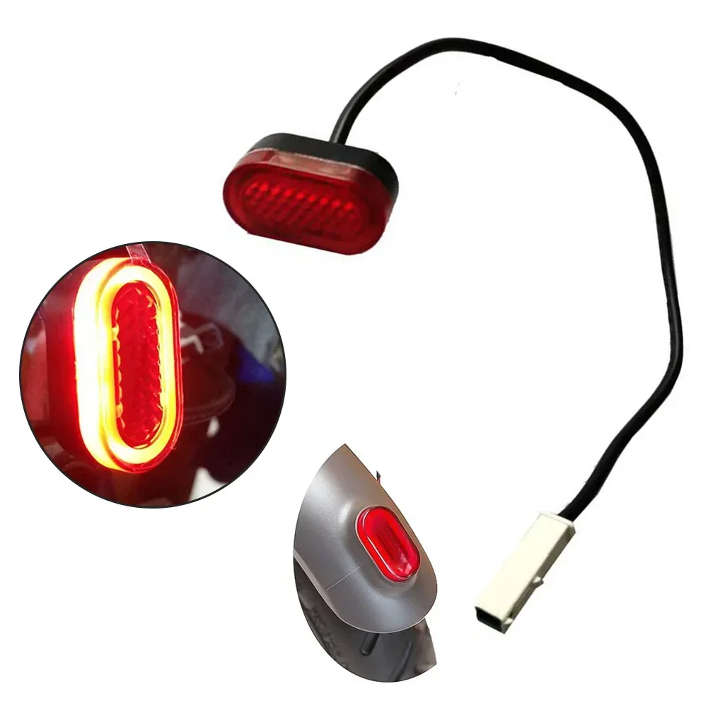 Electric Scooter Rear Tail Light Lamp LED Brake Light For -Xiaomi Scooters Taillight 13.5cm Wire Length Scooter Accessories