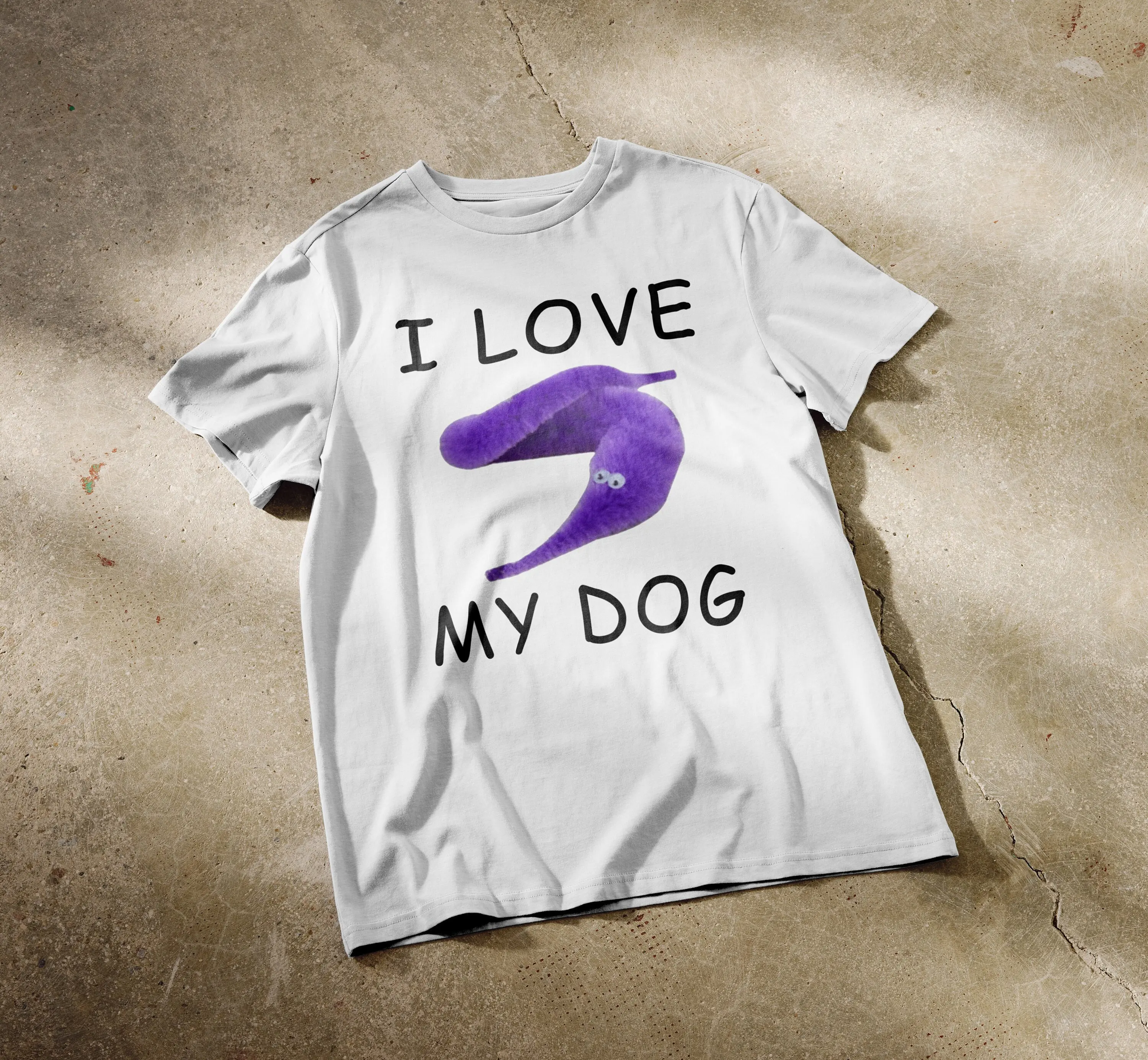 I Love My Dog Silly Worm Shirt Yes Hes A Real And He Deserves Too