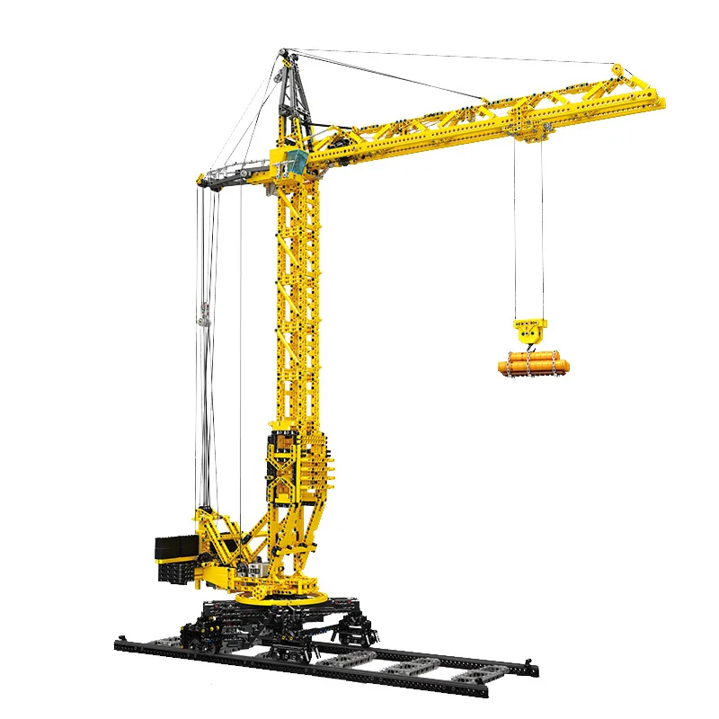 2524Pcs Technical Remote control Tower Crane Building Block Kits City track Mobile Tower Engineering Brick Puzzle Toys Boys Gift