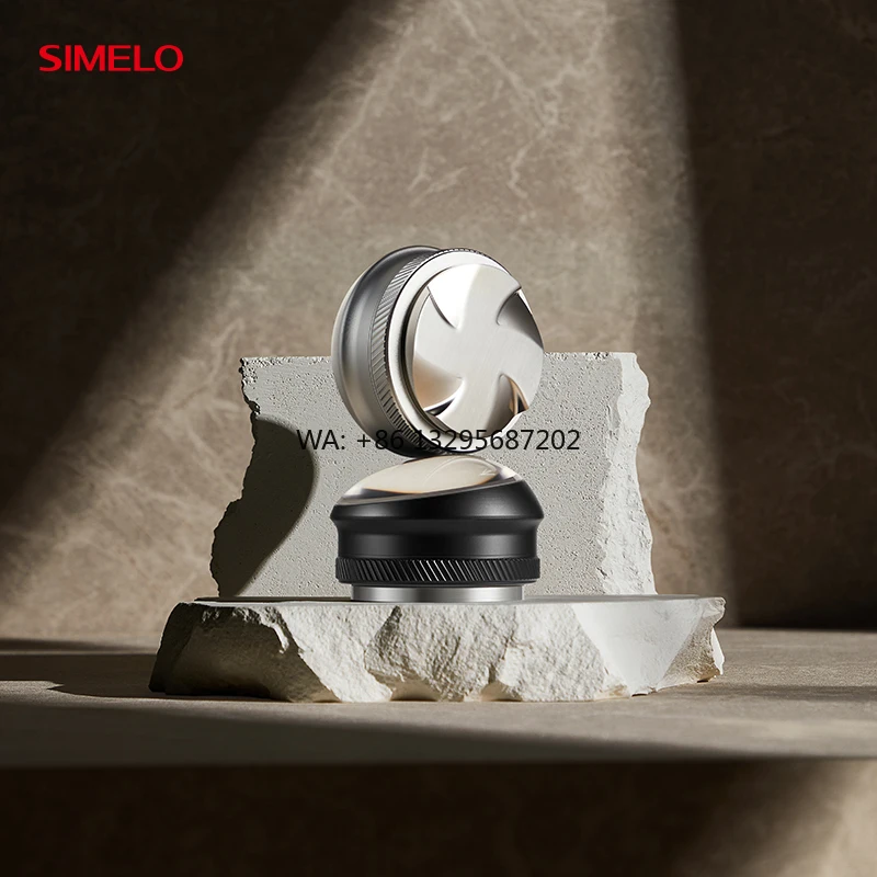 

SIMELO Лидер продаж, итальянский молоток для порошка эспрессо, 51/58 мм, распределитель порошка, угловой инструмент для бариста, аксессуары для кофе, тампер для кофе