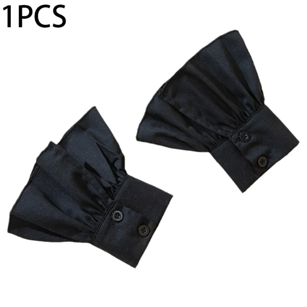 

Креативные шифоновые перчатки для фотографий ногтей, регулируемые эластичные расклешенные манжеты, декоративные манжеты, реквизит для фотосъемки