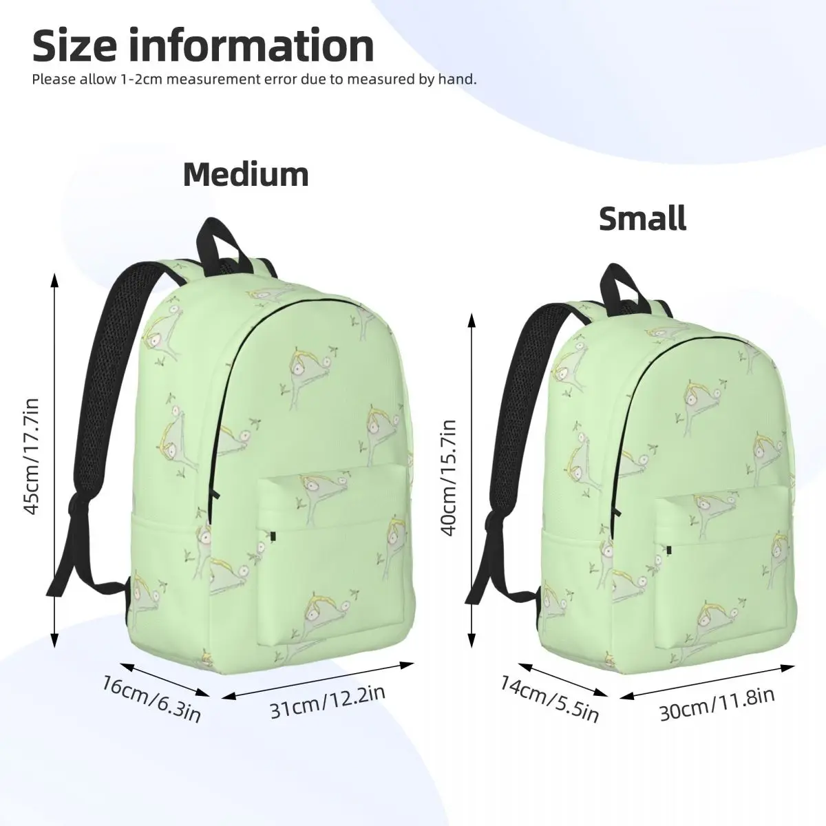 Rumple Buttercup By Matthew Gray Gubler Backpack Student Boy Girl BookBag Children School Bag Laptop Shoulder Bags for Men Women