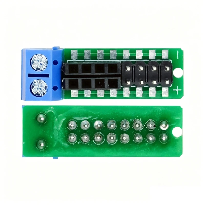 Screw Block Wire Board with Female Headers and Metal Prongs for Circuit Testing, Module Work, Small Builds, Repair Tasks and