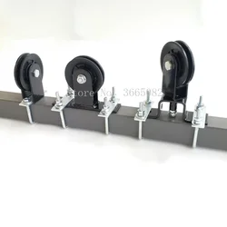 Gym Home Silent Pulley DIY Pulley Cable Equipment for Square Tube Fitness Arm Biceps Triceps Blaster Load for Lifting Workout