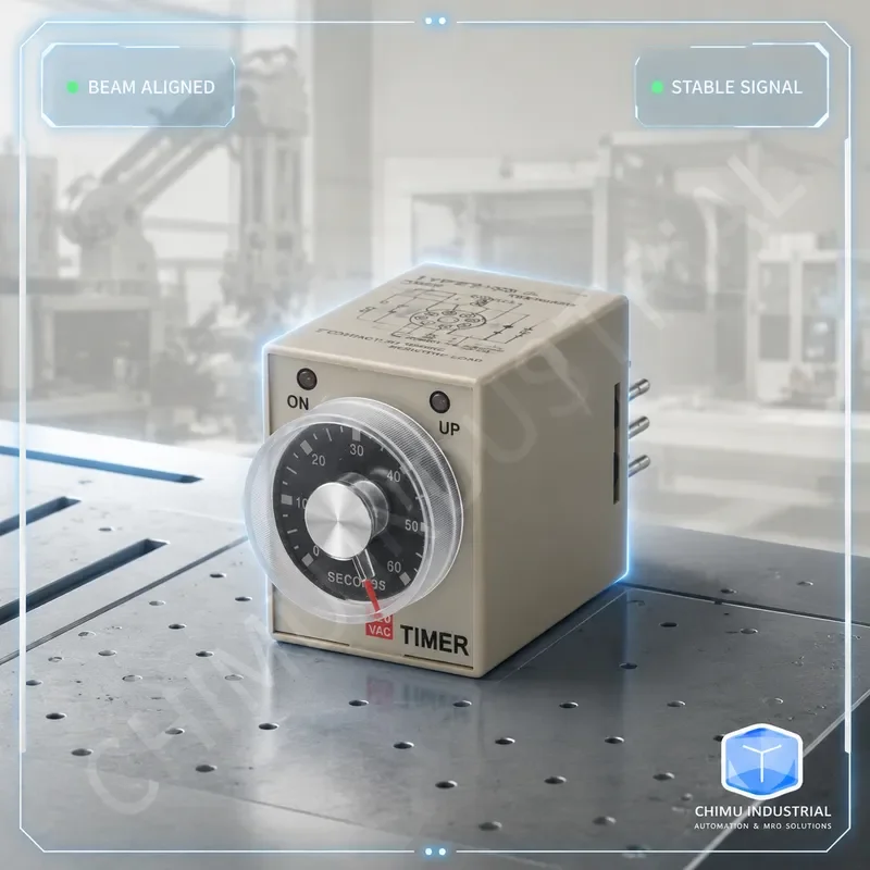 【CHIMU INDUSTRIAL】 for AH3-3 Relay 8-Pin Round Power-On Delay Timer 24V 220V 380V