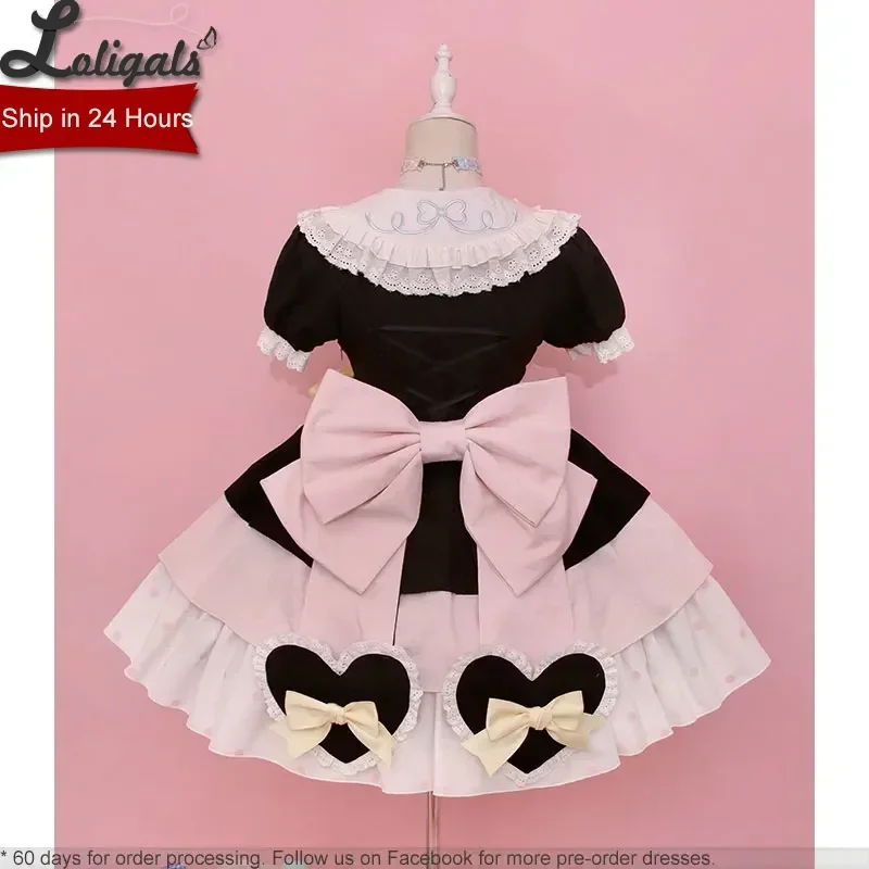 Candy Cat ~ Słodka sukienka Lolita z krótkim rękawem marki Alice Girl ~ Instock