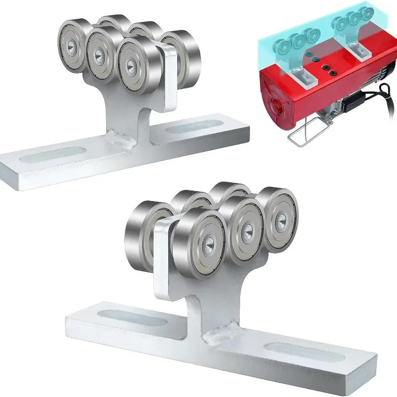 Load-bearing T-type Hanging Wheel Sliding Door Roller Track Hardware T-pulley Assembly