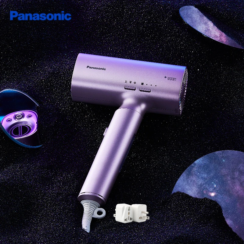 

Высокоскоростной фен Panasonic более 100 000 для домашнего использования с высокой мощностью 2000 Вт, быстросохнущий интеллектуальный нано-ионный фен для защиты волос