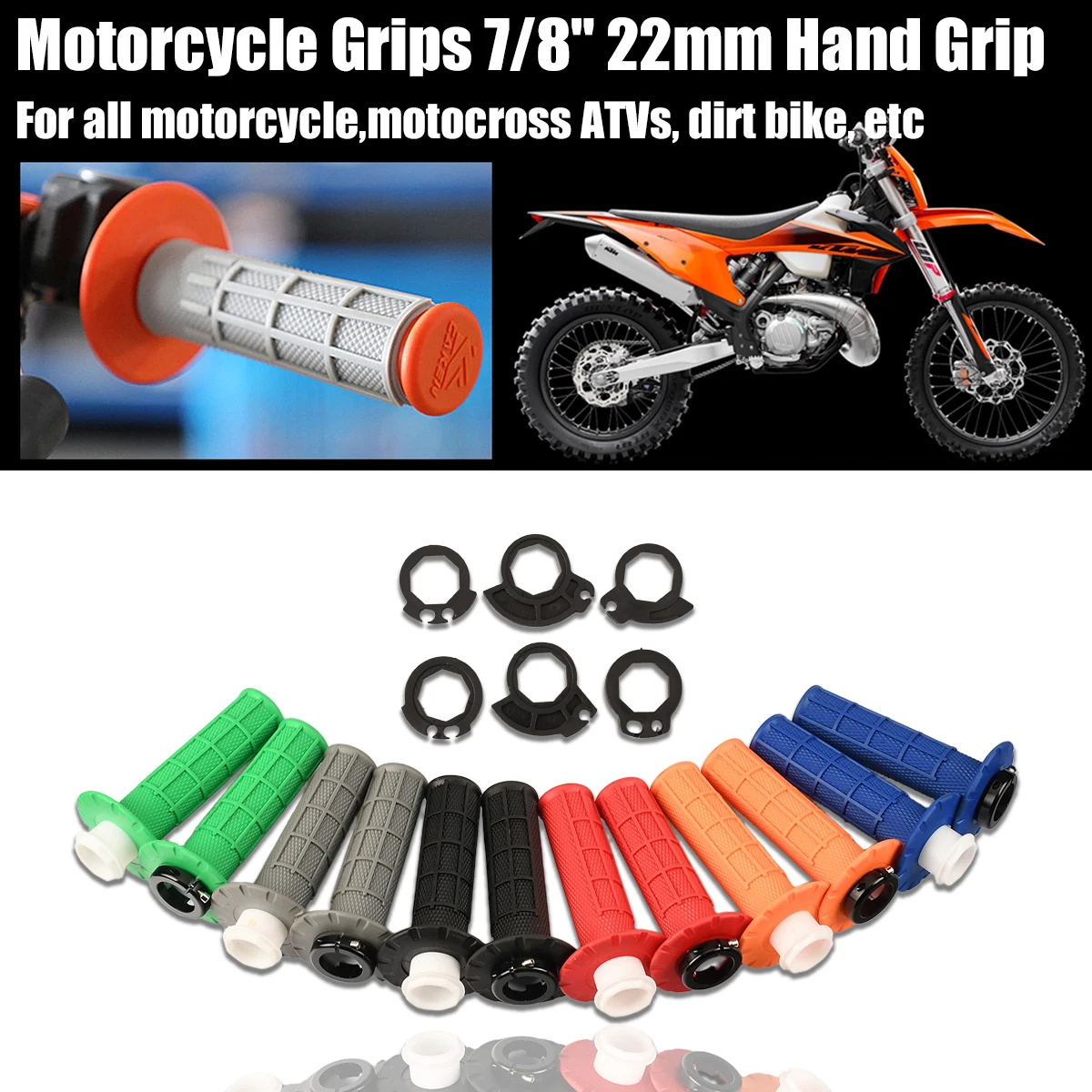 Motorcycle Grips 7/8
