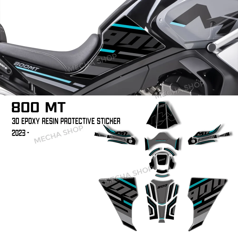 

Набор 3D-гелевых эпоксидных наклеек, 3D-наклейка для защиты бака мотоцикла, наклейка для CF Moto 800MT 800 mt 2022 2023