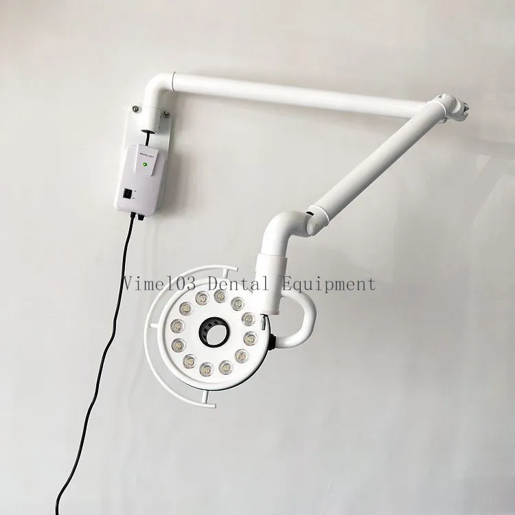 36W Dental Shadowless Exam Light Cold Light Wall Hanging Type LED Lamp Equipment