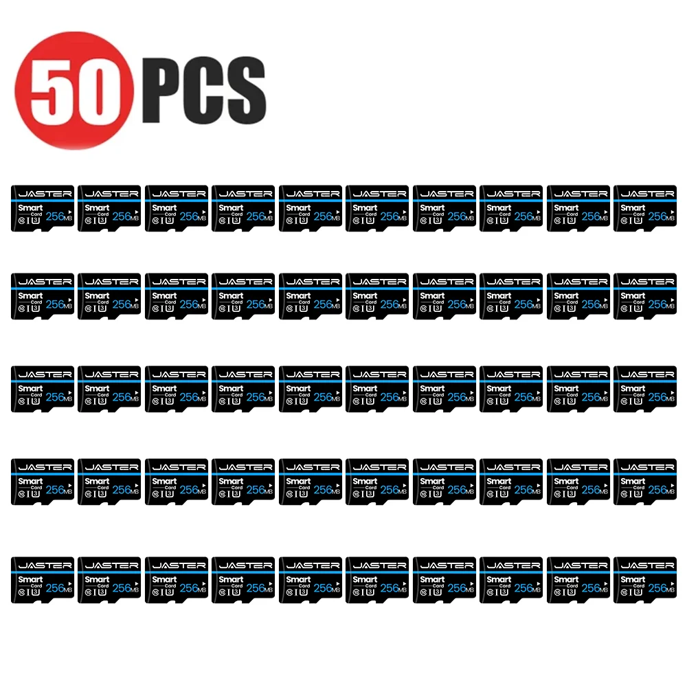 Geheugenkaartjes 50 stuks SD-kaart 512MB Groothandel Opslagapparaat 256MB Mini TF-kaart 128MB Bedrijfsgeschenk Flash Drive 64MB voor Laptop