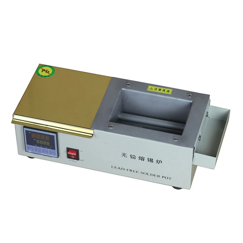 ZB1510D التحكم في درجة الحرارة وعاء لحام خالي من الرصاص شاشة ديجيتال فرن صهر القصدير وعاء لحام لحام لحام حمام