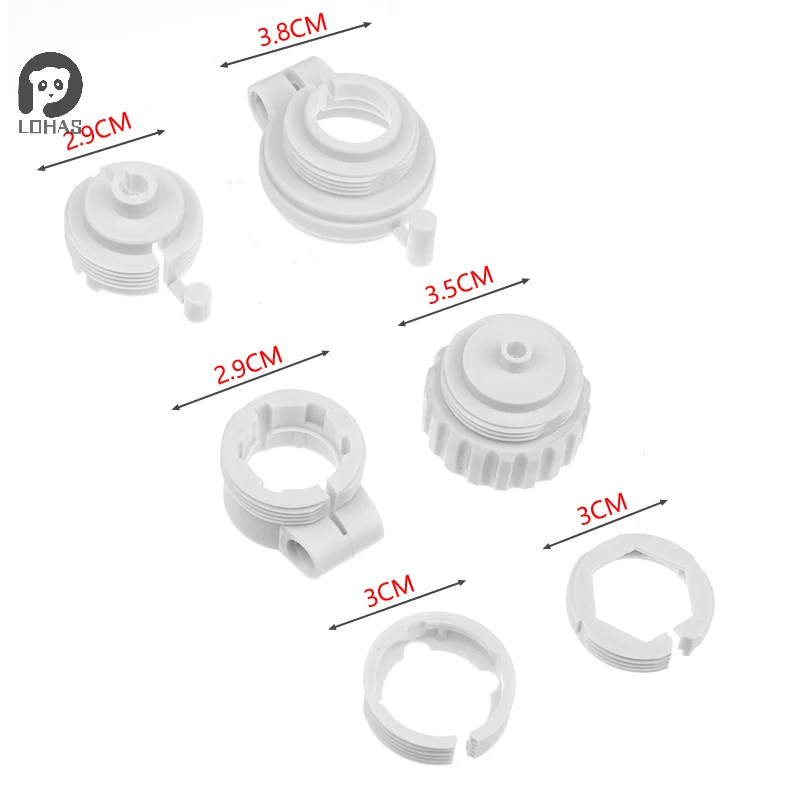 Adapters Tuya Radiator TRV Adaptor Smart Thermostatic Radiator Valve Suit For M30*1.5 TRV602/TRV604/TRV601/TRV603