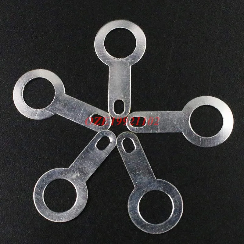 100PCS Solder Lug Plate Ring Terminal Connector Crimp M2.2/2.7/3.2/4.2/5.2/6.2 in power cable with electrical equipment