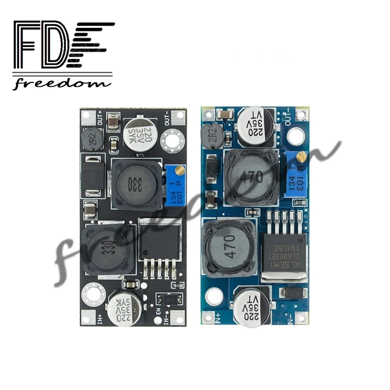 XL6019 (Atualização do XL6009) Conversor DC-DC Automático Ajustável Step-up/Step-down Módulo de Fonte de Alimentação FDF 20W 5-32V para 1.3-35V (HEI)