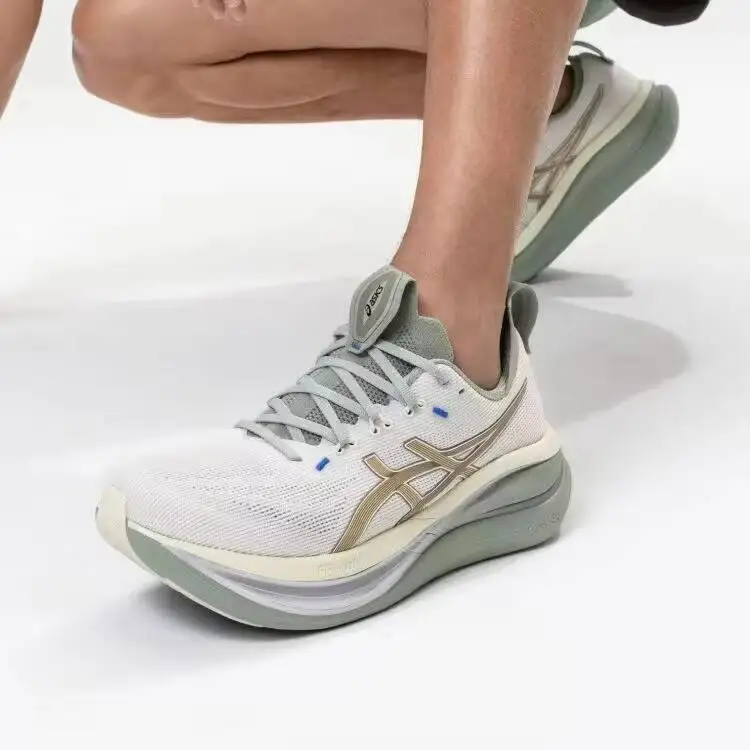 New 2026 Asics 2026new Men Cushion Running Shoes Lightweight Breathable Non-slip Comfort Athletic Sneakers 1011C270-100