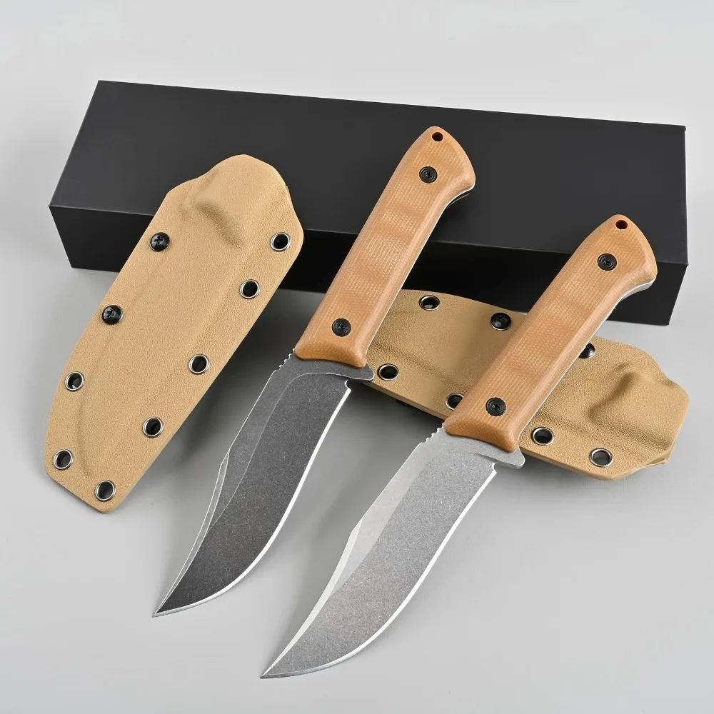 

Прямой нож с рукоятью G10 для активного отдыха, туризма, барбекю, рыбалки, подарков на праздники, портативный инструмент для скалолазания