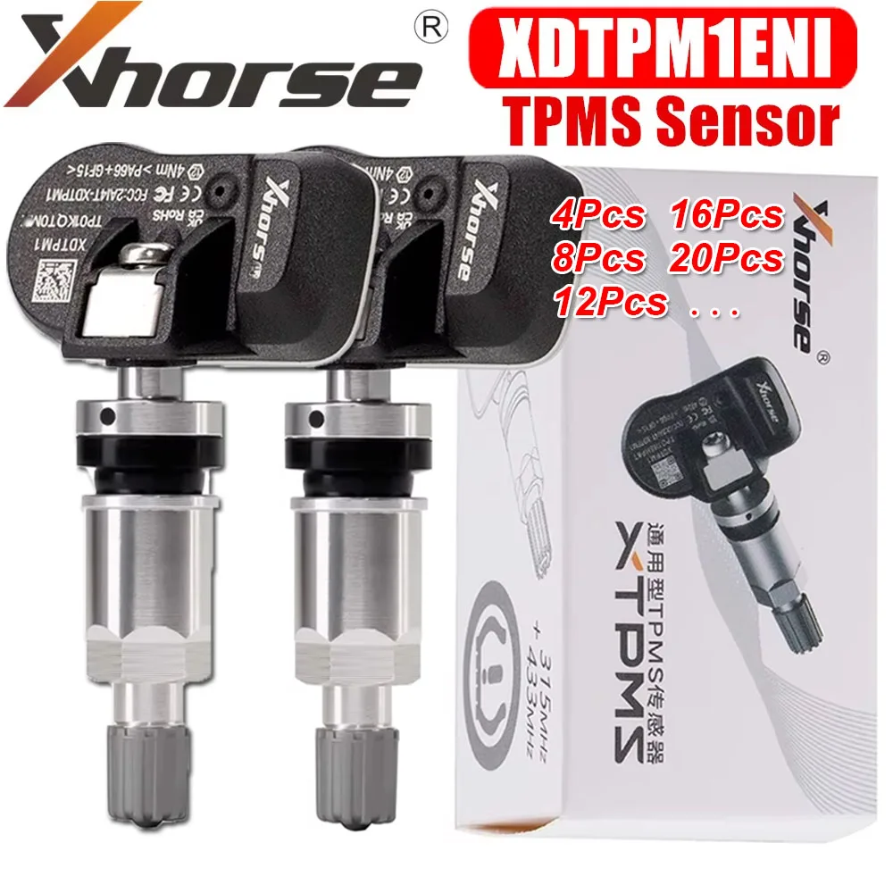 Xhorse XDTPM1EN TPMS Sensor 2in1 315MHZ 433MHZ for Key Tool MIDI Key Tool Plus Key Tool Max Pro MINI TPMS TOOL  98% Car Coverage