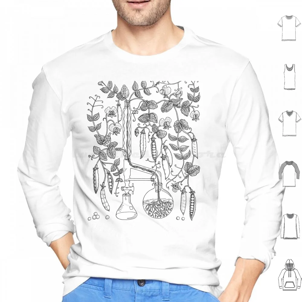 Bean Stark Apparatus Hoodies Long Sleeve Chemistry Chemistry Puns Science Science Puns Chemical Engineer Science Jokes