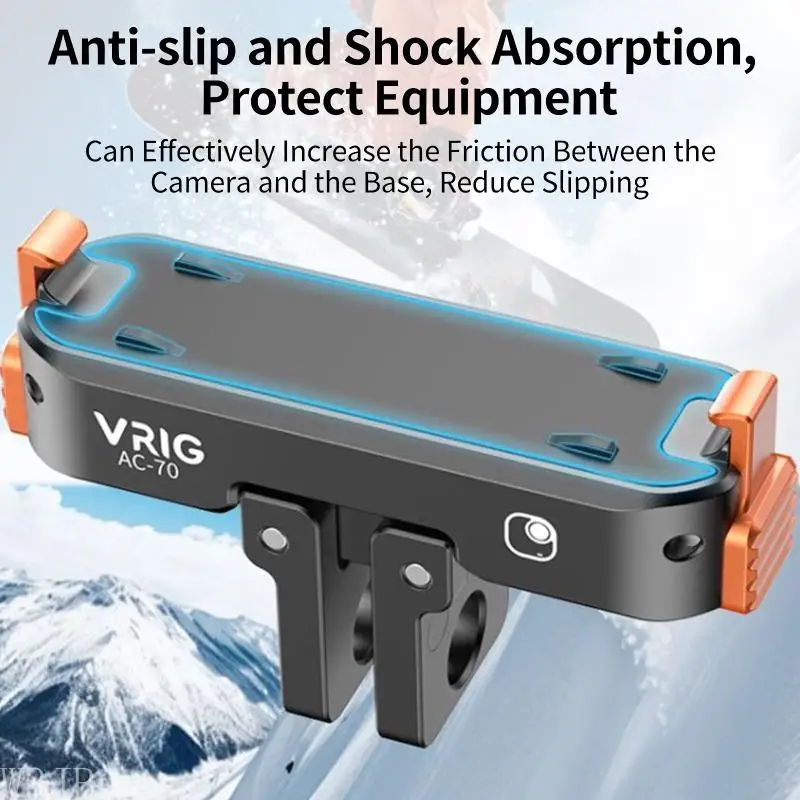 W3JB Faltbare Magnetische Quick Release Basis Für Kompakt Kameras Mount Adapter Halter Für Reisen Und Live-Streaming Szenario – Detail 10