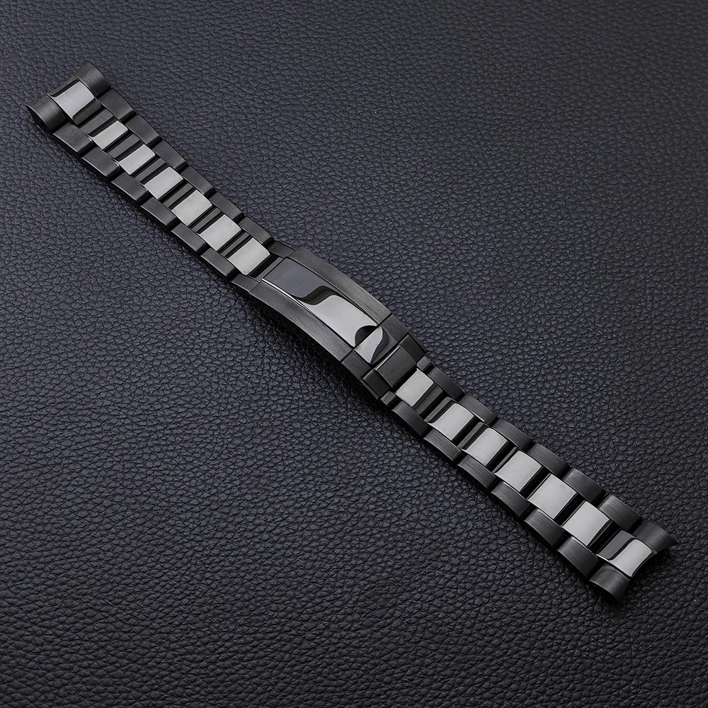20mm Width High Quality Luxury Brand Full Solid Stainless Steel Daily Strap Men\'s watches Accessories Tool 20mm watch straps